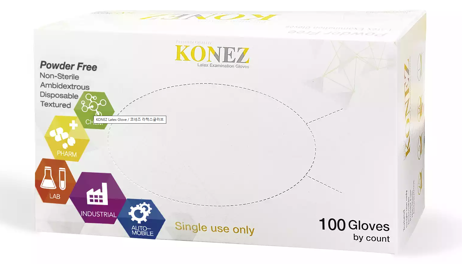KONEZ Latex Glove / 코네즈 라텍스글러브