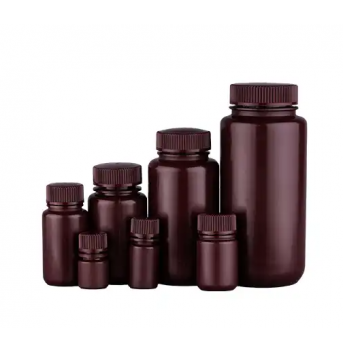 HDPE Wide Mouth Bottle Amber/ HDPE 광구병 갈색