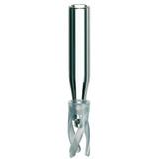 250uL Micro-Insert with Mandrel Interior, & Polymer Feet, 29*5.7mm, Suits for 11mm Crimp-Top Vials